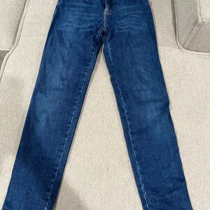 Sezane Slim Dark Blue Skinny Jeans